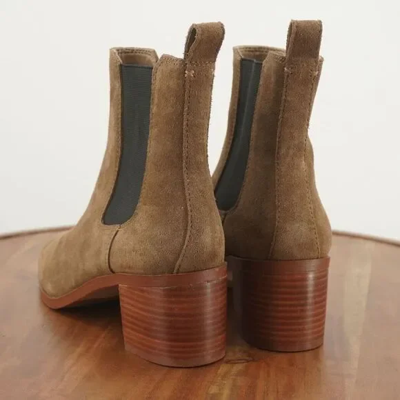 Steve Madden Brown Ankle Boots - Picture 5 of 9